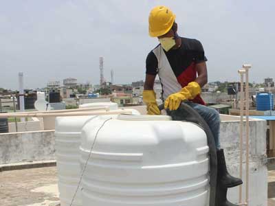 Water Tank Cleaning